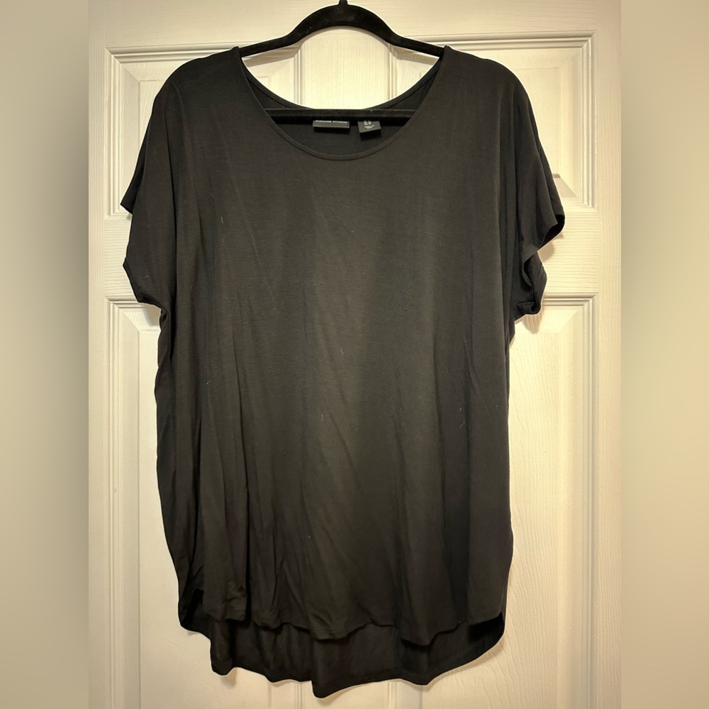 Cute black shirt - perfect under garment to dress up!